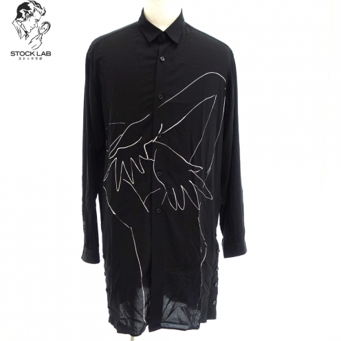 Yohji Yamamoto BLACK Scandal 18AW ヌードイラスト シャツの買取実績 
