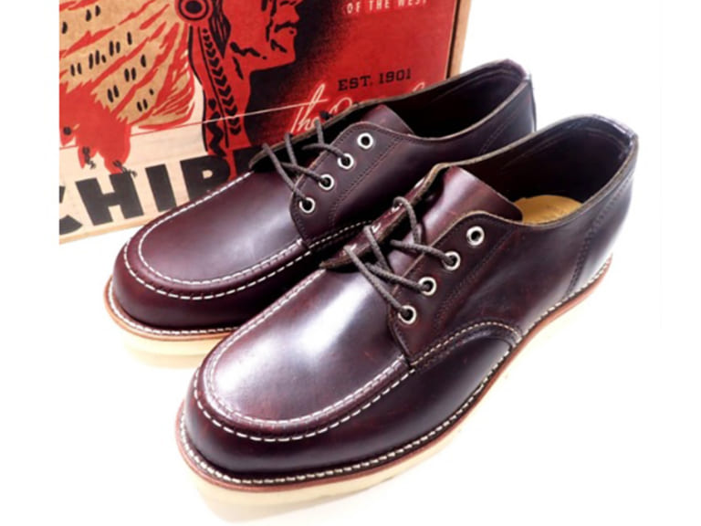 チペワ(CHIPPEWA) 1901M39 プレーントゥ レザーシューズを宅配買取にて東京都足立区にお住いのお客様より高価買取いたしました。