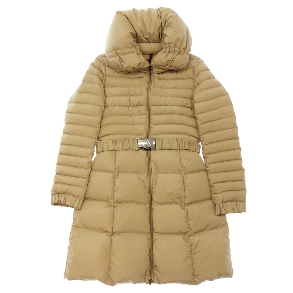 極美品◆MONCLER モンクレール FRAXINELLE フラキシネル ダウンコート 0 ベージュ レディース