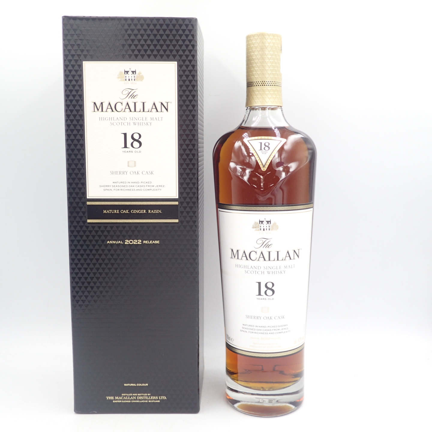 マッカラン 18年 シェリーオークカスク 2022 700ml 43% The MACALLAN