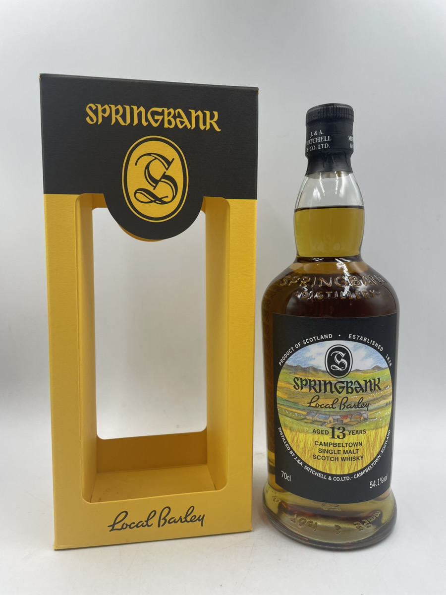 スプリングバンク ローカルバーレイ 13年 700ml 54.1% SPRINGBANK LOCAL BARLEY