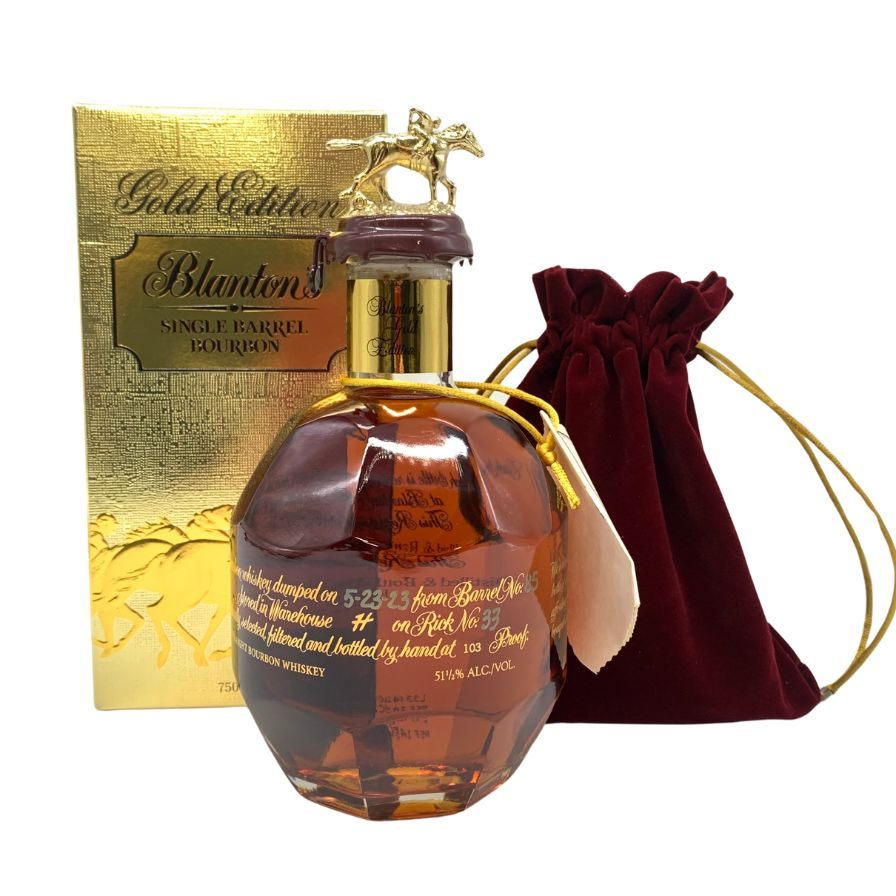 ブラントン ゴールドエディション 2023 バーボン 750ml 51.5% Blanton's Gold Edition