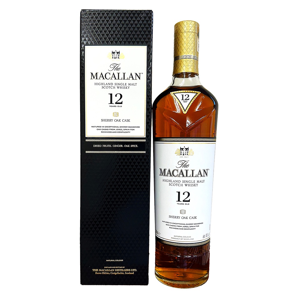 ザ マッカラン 12年 シェリーオークカスク 700ml 40% The MACALLAN ￼￼￼