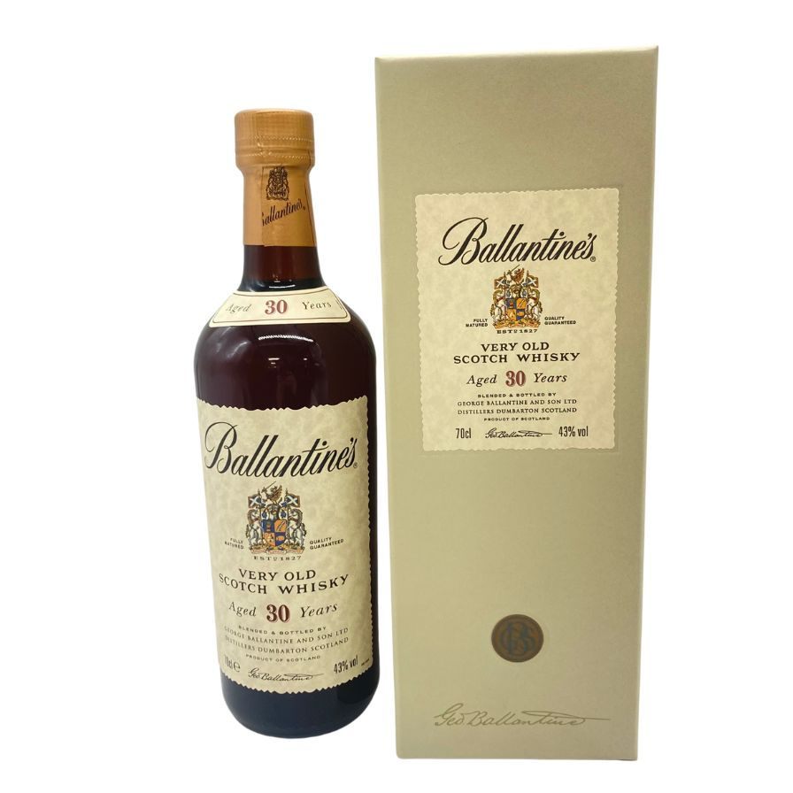 バランタイン 30年 ベリーオールド 金キャップ 700ml 43% Ballantine's VERY OLD