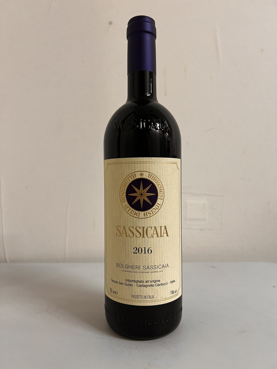 サッシカイア 2016 750ml 14% SASSICAIA