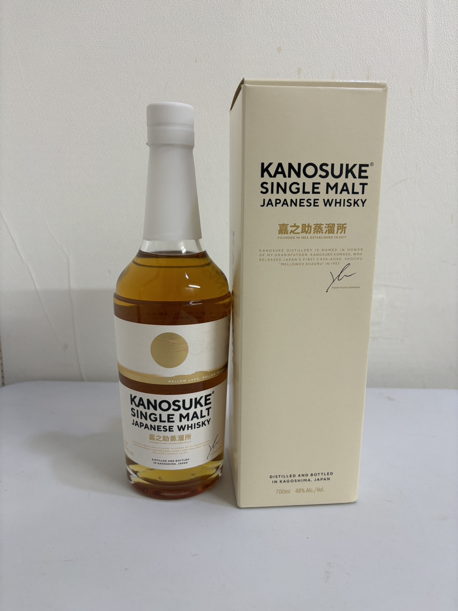 嘉之助蒸留所 シングルモルト 700ml 48% KANOSUKE