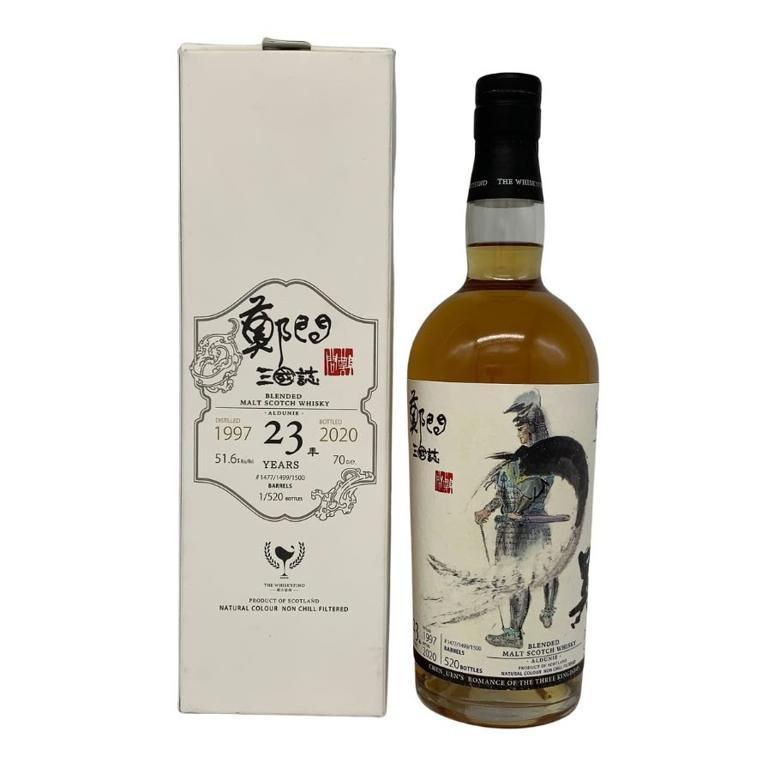 ウイスキーファインド 三國志 呂蒙 オルドニー 23年 1997-2020 700ml 51.6% ALDUNIE THE WHISKYFIND