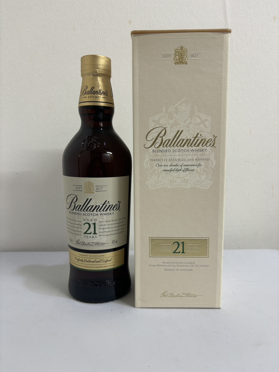 バランタイン 21年 金キャップ 700ml 40% Ballantine's