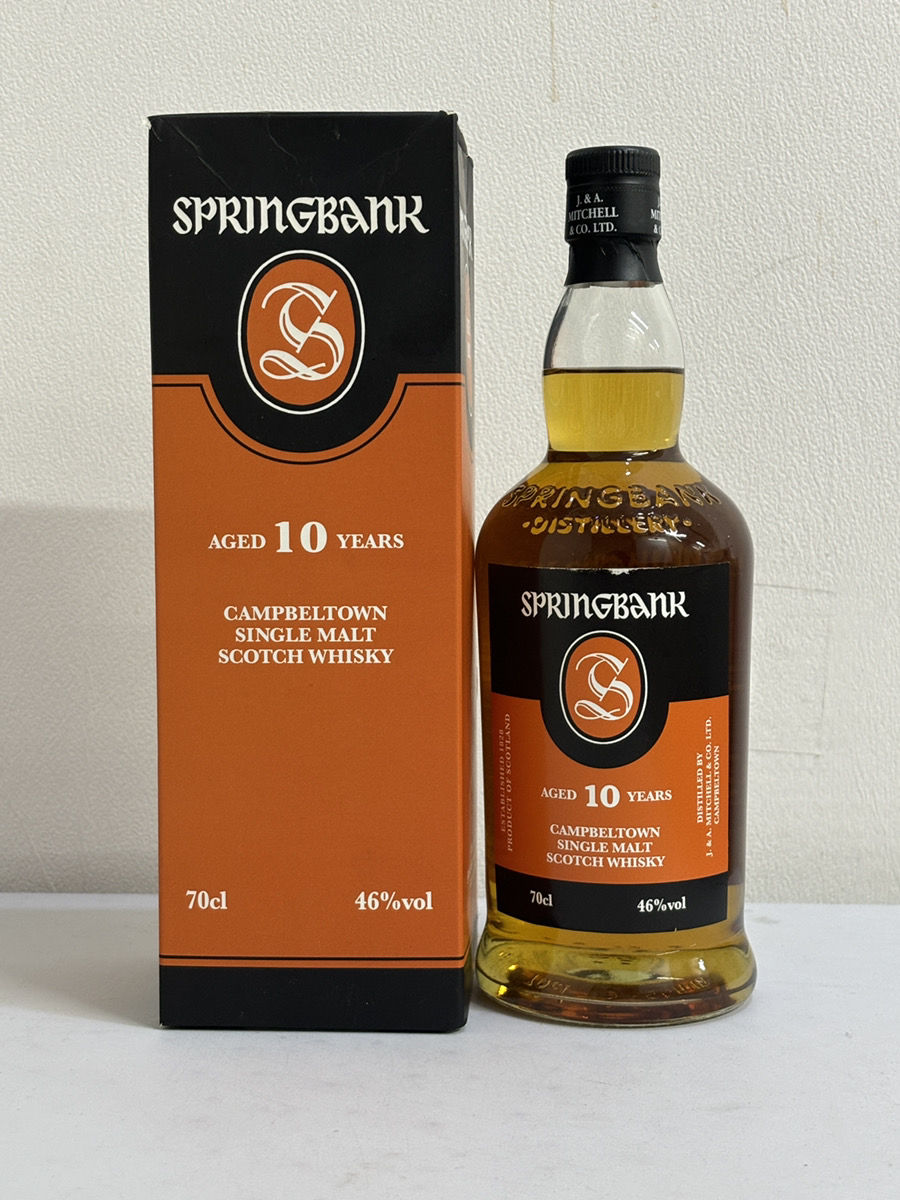 スプリングバンク 10年 700ml 46% SPRINGBANK