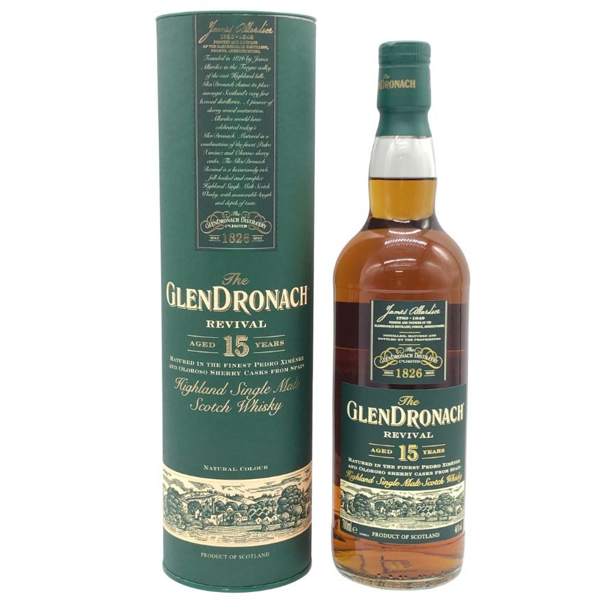 グレンドロナック 15年 リバイバル 46％ 700ml GLENDRONACH