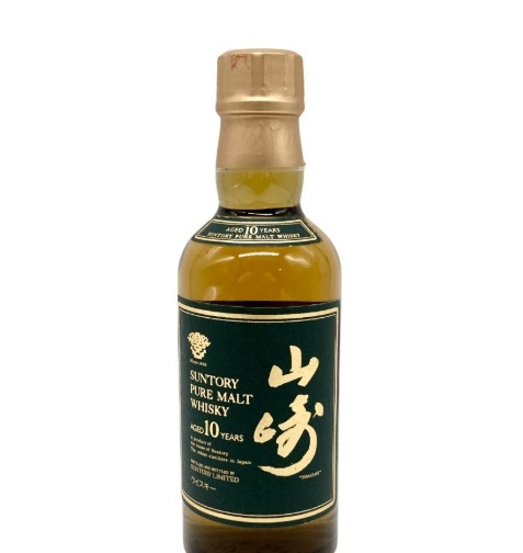 サントリー 山崎 10年 ピュアモルト グリーンラベル 180ml 40% SUNTORY YAMAZAKI PURE MALT