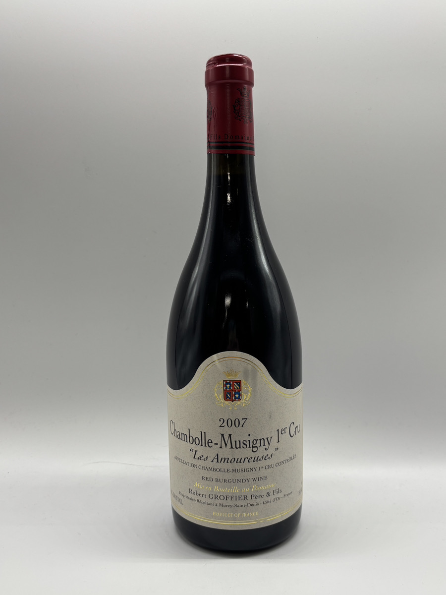 グロフィエ シャンボール ミュジニー プルミエクリュ レザムルーズ 2007 750ml 13％ Chambolle-Musigny 1er Cru Les Amoureuses