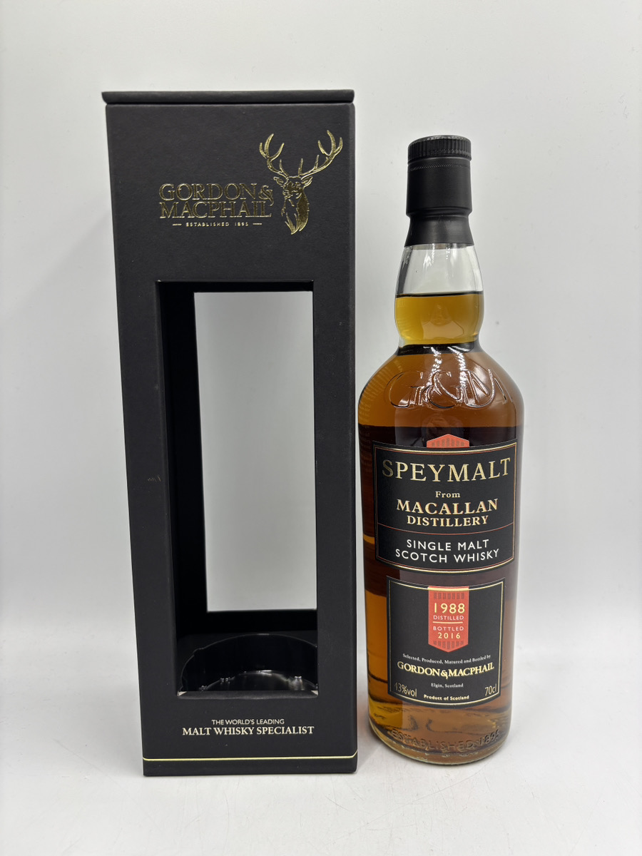 ゴードン&マクファイル スペイモルト フロム マッカラン 1988ｰ2016 700ml 43% SPEYMALT From MACALLAN GORDON & MACPHAIL