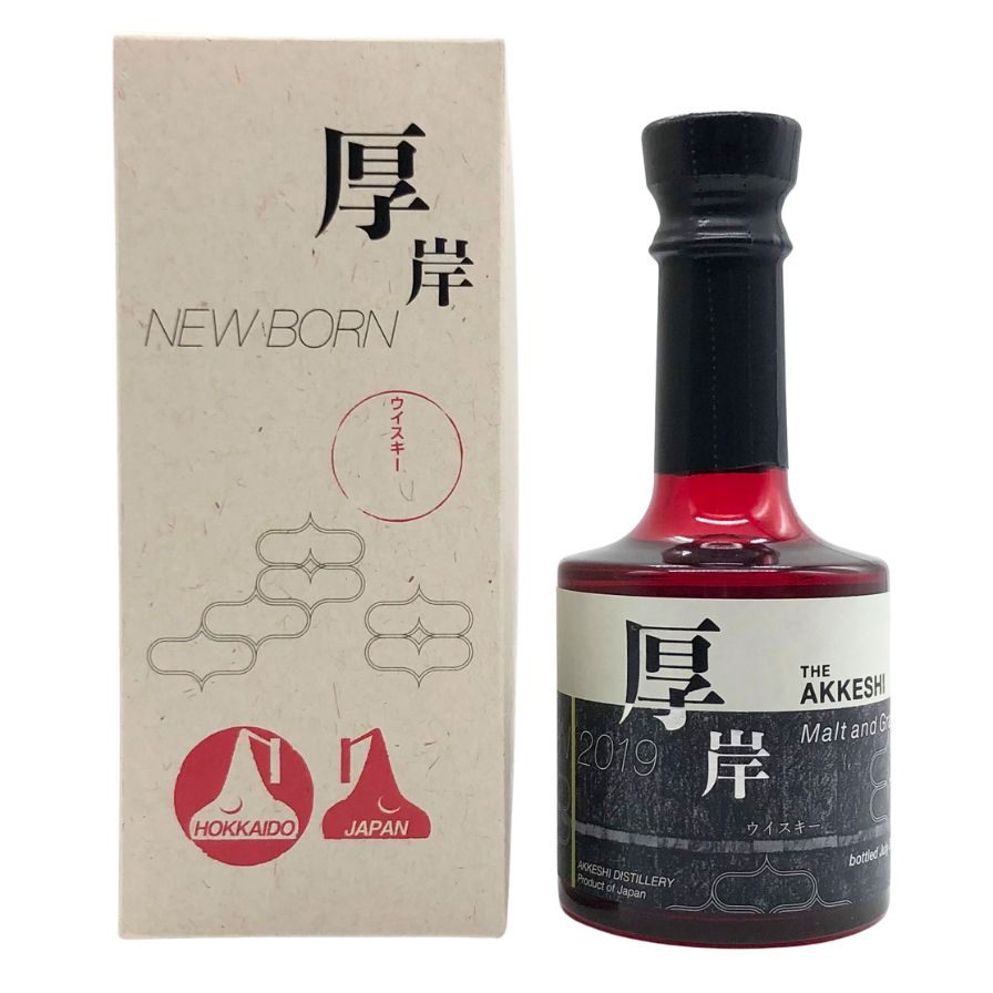 厚岸 ニューボーン 2019年 第4弾 モルト&グレーン 200ml 48% ウィスキー
