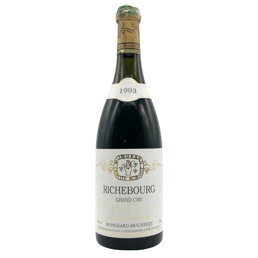 モンジャール ミュニュレ リシュブール グランクリュ 1993 13.5% 750ml Mongeard Mugneret Richebourg Grand Cru