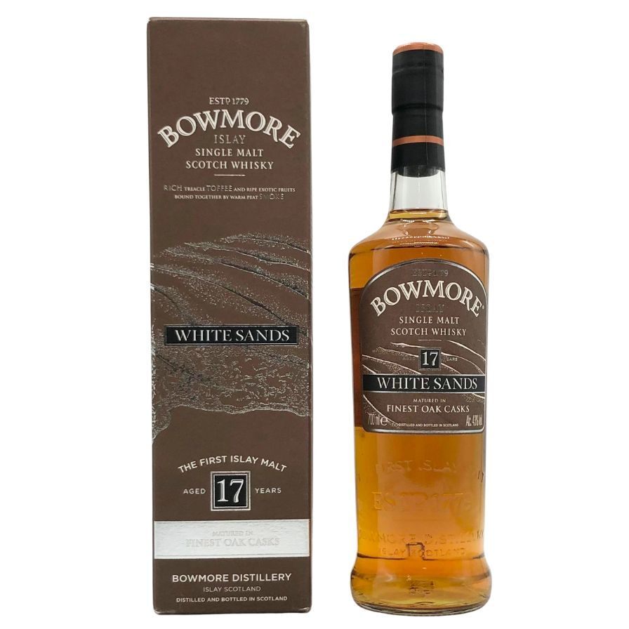 ボウモア 17年 ホワイトサンズ ファイネスト オーク カスク シングルモルト 700ml 43% BOWMORE WHITE SANDS