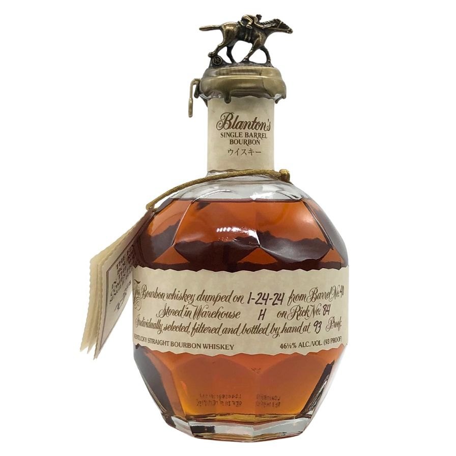 ブラントン シングルバレル 2024 750ml 46.5% Blanton's SINGLE BARREL