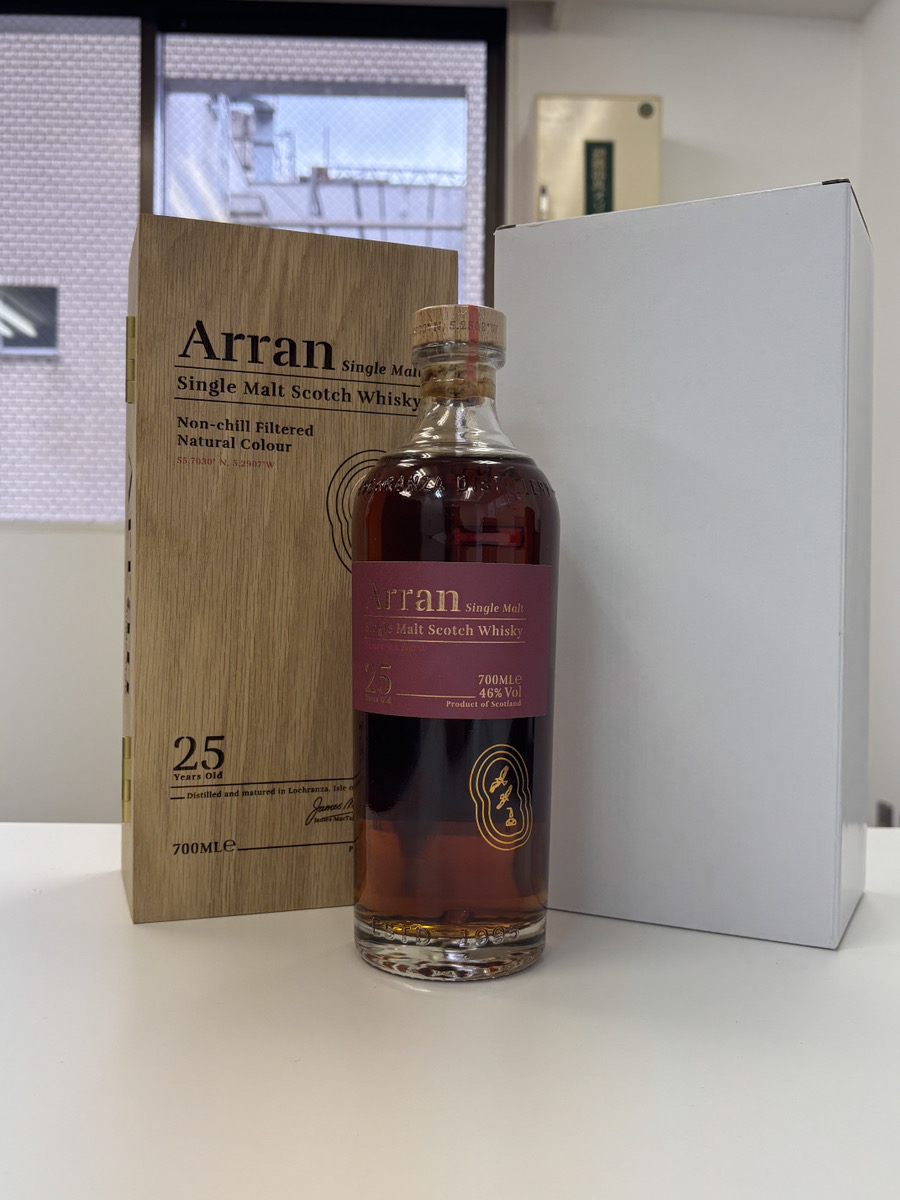 アラン シングルモルト 25年 46% 700ml Arran
