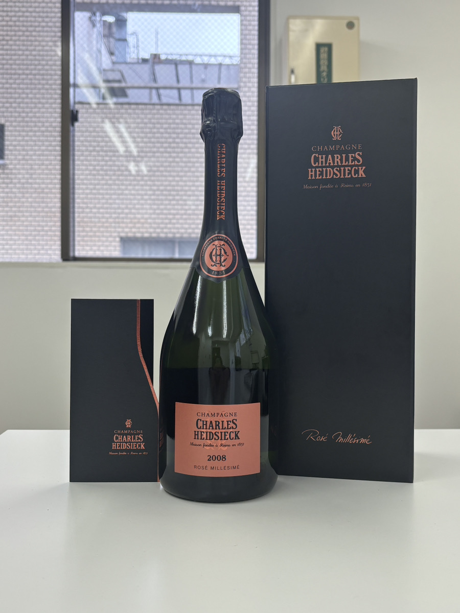シャルル エドシック ロゼ ヴィンテージ 2008 750ml 12％ CHAELES HEIDSIECK ROZE