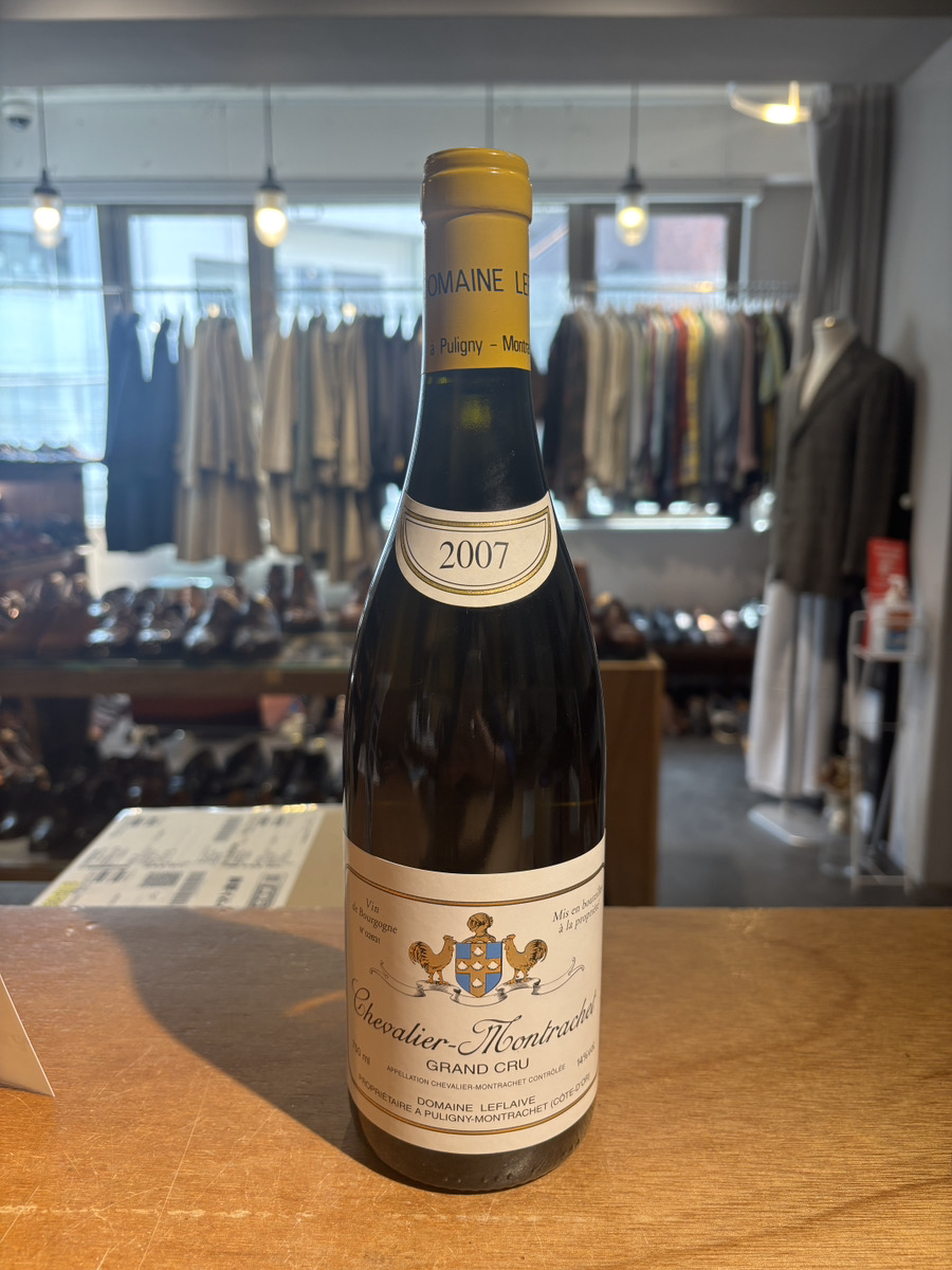 ドメーヌ ルフレーヴ シュヴァリエ モンラッシェ グラン クリュ 2007 750ml 14% DOMAINE LEFLAIVE Chevalier Montrachet GRAND CRU
