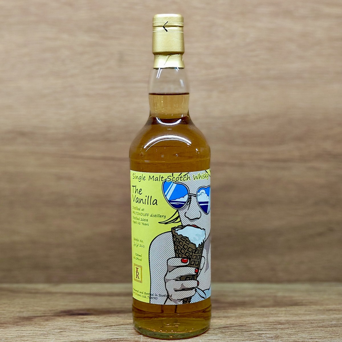 ミルトンダフ 12年 2008 スリーリバーズオリジナル ザ バニラ 700ml 61.0% Miltonduf