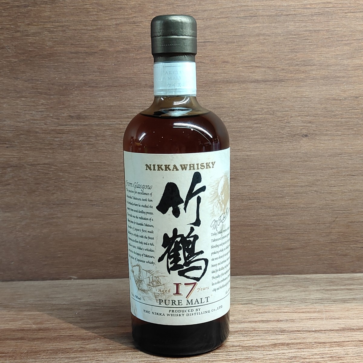 ニッカ 竹鶴 17年 ピュアモルト 旧ラベル 700ml 43% NIKKA PURE MALT