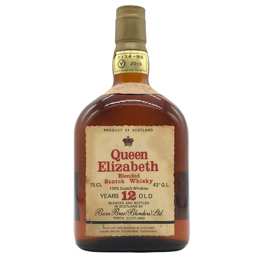 クィーン エリザベス 12年 ウイスキー特級 43% 750ml Queen Elizabeth
