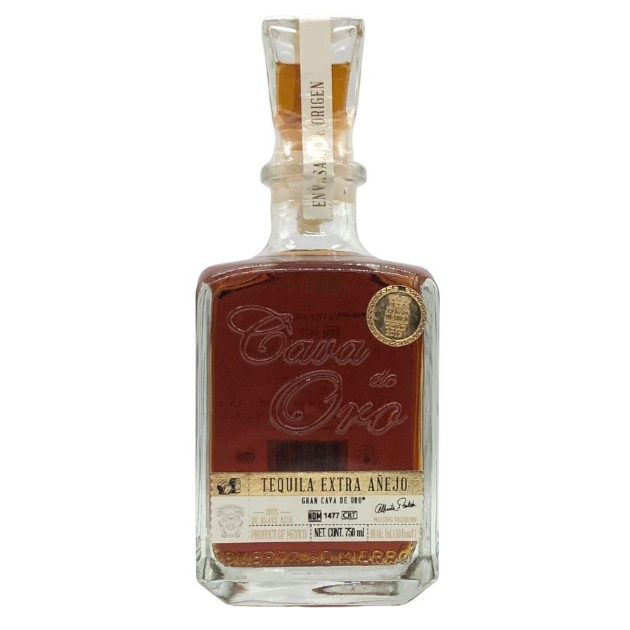カヴァ デ オロ テキーラ アネホ エクストラ 750ml 40% Cava de Oro TEQUILA ANEJO EXTRA
