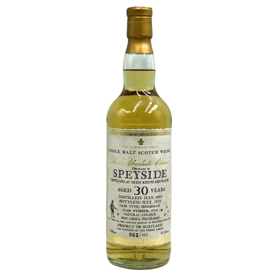 グレンキース 30年 スペイサイド 1993-2023 ザ アブソリュートチョイス 700ml 47.0％ GLEN KIETH