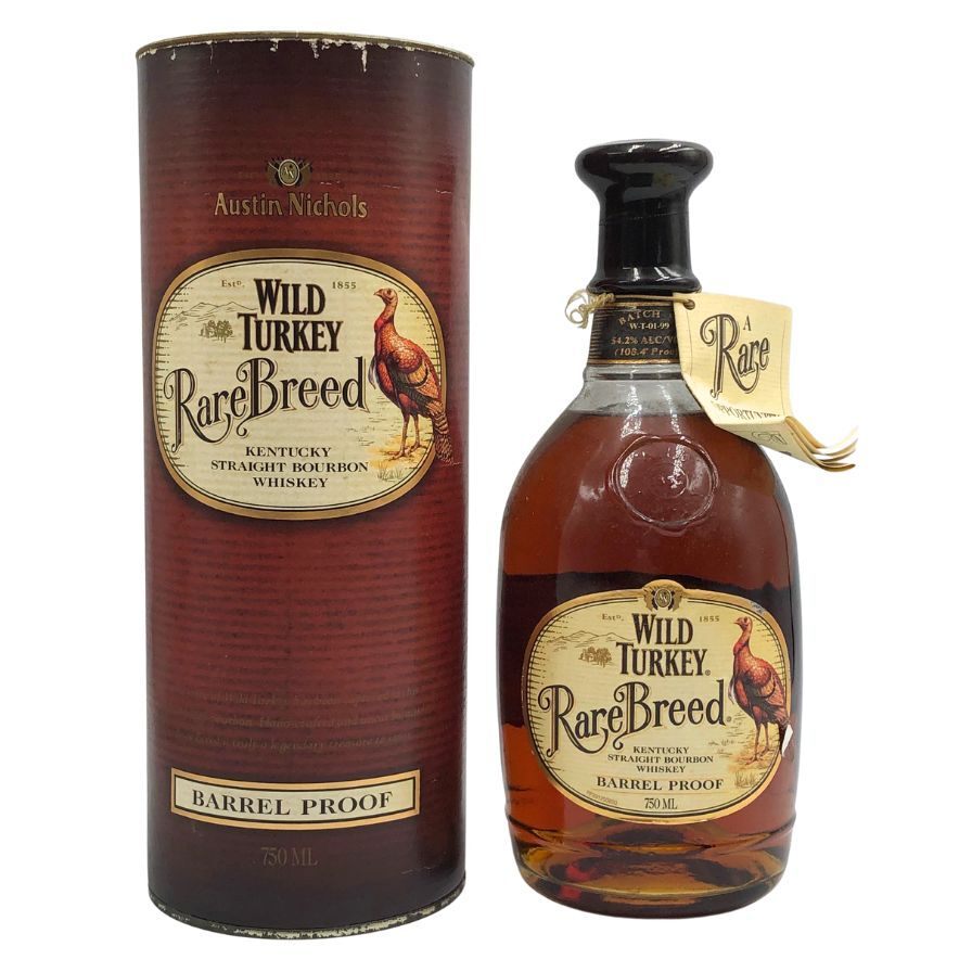 ワイルドターキー レアブリード バレル プルーフ 750ml 54.2 WILD TURKEY