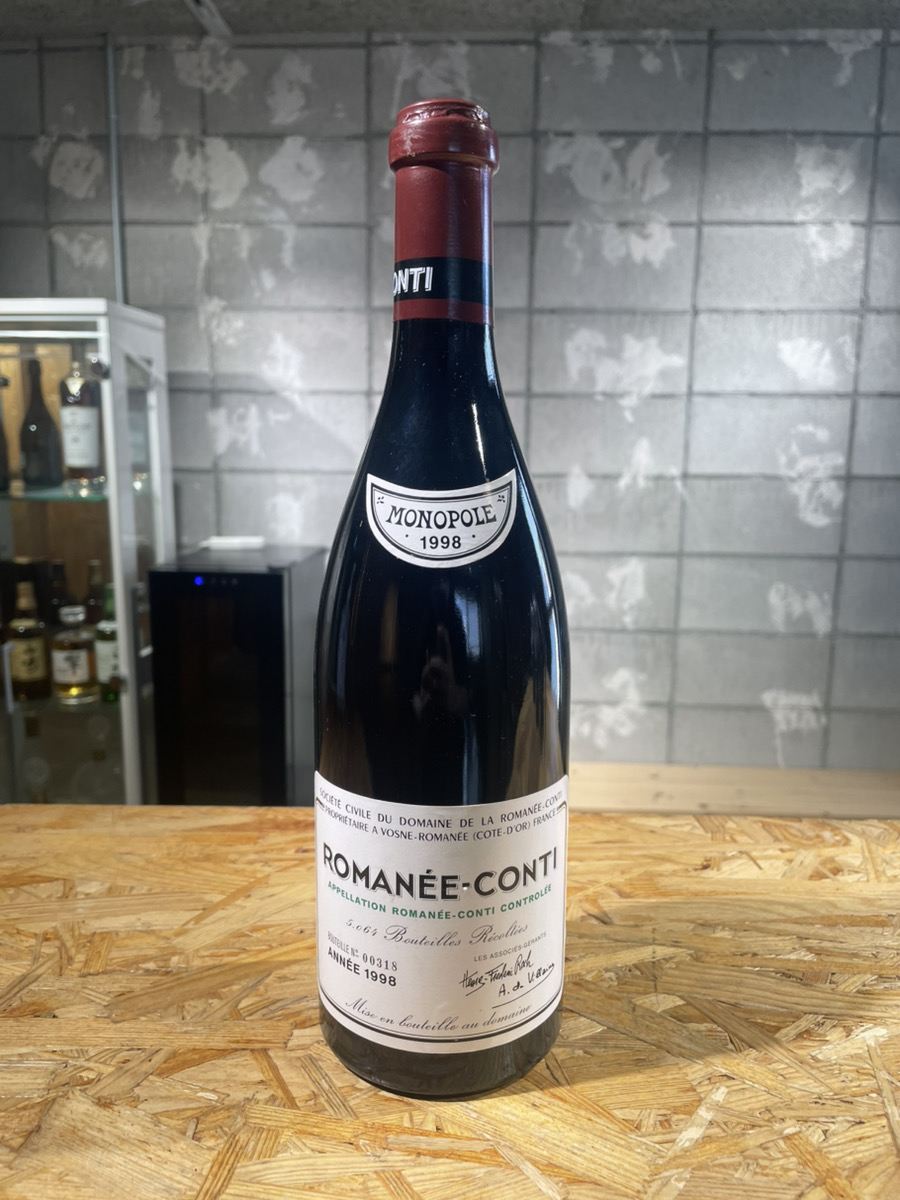 ドメーヌ ド ラ ロマネコンティ ロマネコンティ 1998 750ml DRC Domaine de la Romanée-Conti