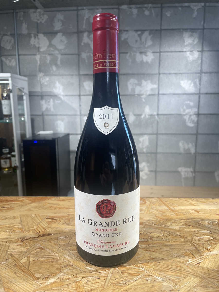 フランソワ ラマルシュ ラ グランド リュ グラン クリュ 2011 750ml 13.5% Francois Lamarche La Grande Rue Grand Cru