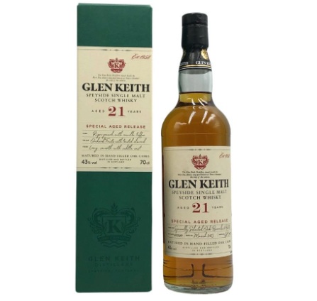 グレン キース 21年 スペシャル エイジド リリース 2023 43％ 700ml GLEN KEITH