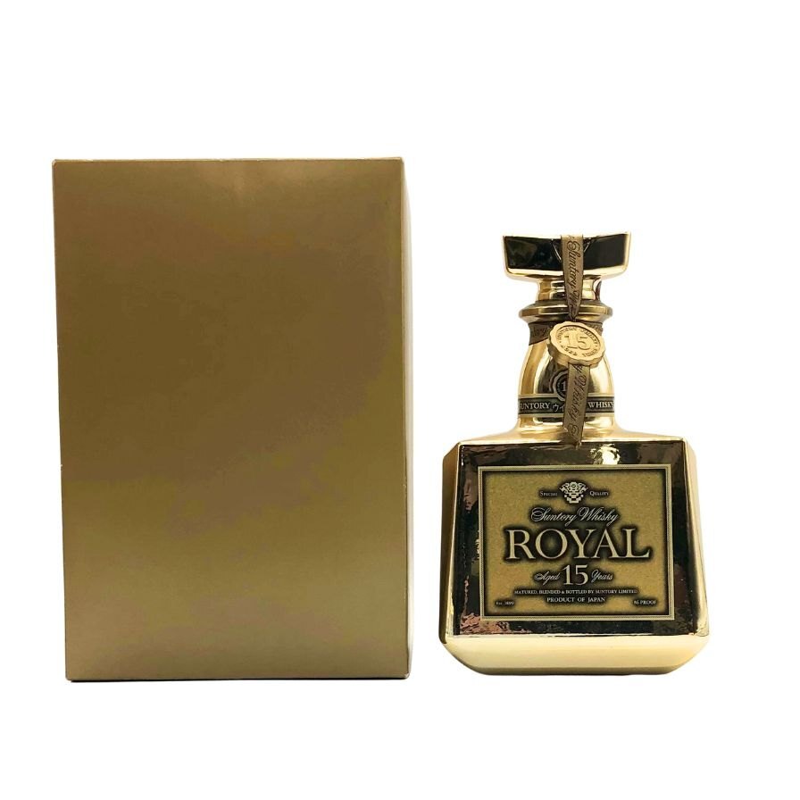 サントリー ローヤル プレミアム 15年 ゴールドボトル 43％ 700ml SUNTORY