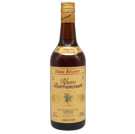 バルバンクール エステート リザーヴ 15年 750ml 43% Barbancourt