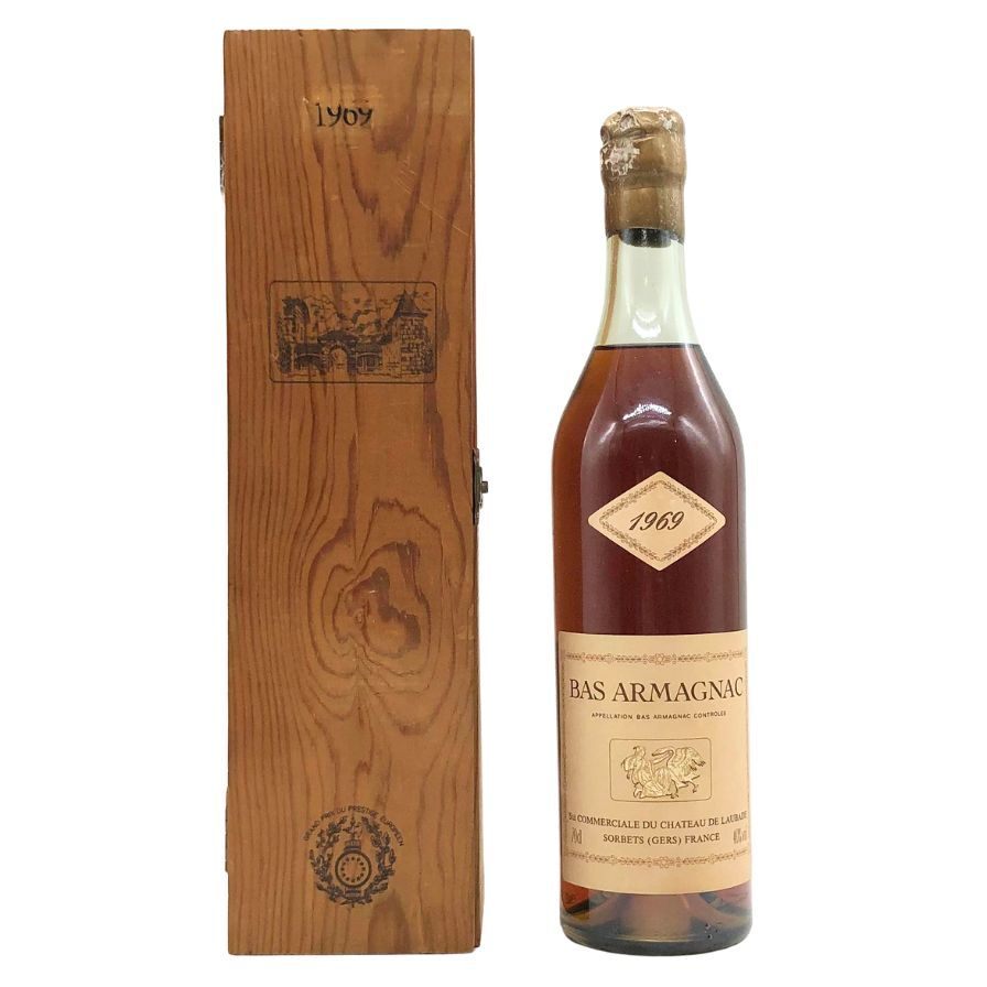 シャトー ド ローバード バ アルマニャック 1969年 40% 700ml CHATEAU DE LAUBADE Bas Armagnac
