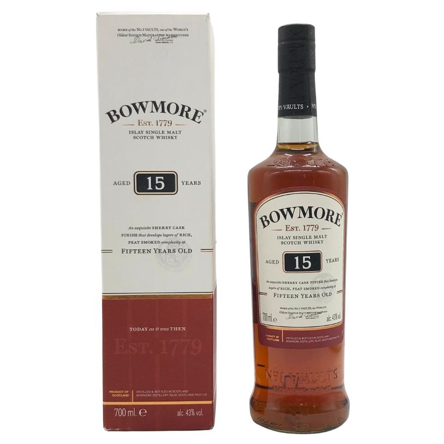 ボウモア 15年 700ml 43% BOWMORE
