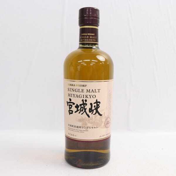 宮城峡 NV 買取 千葉 ｜NIKKA（ニッカ）宮城峡 シングルモルト NV 海外ラベル 45％ 700mlを高価買取しました。