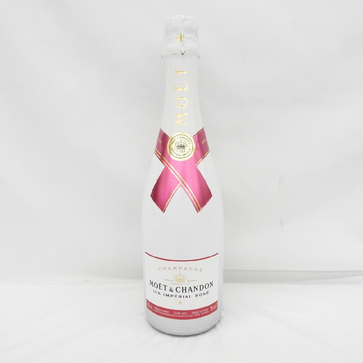 モエ アイス ロゼ 買取 神戸三宮 ｜【未開栓】MOET&CHANDON モエ・エ・シャンドン アイス アンペリアル ロゼ シャンパン 750ml 12%を高価買取しました。