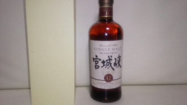 宮城狭12年 買取 上野 ｜ニッカウイスキー宮城狭12年
