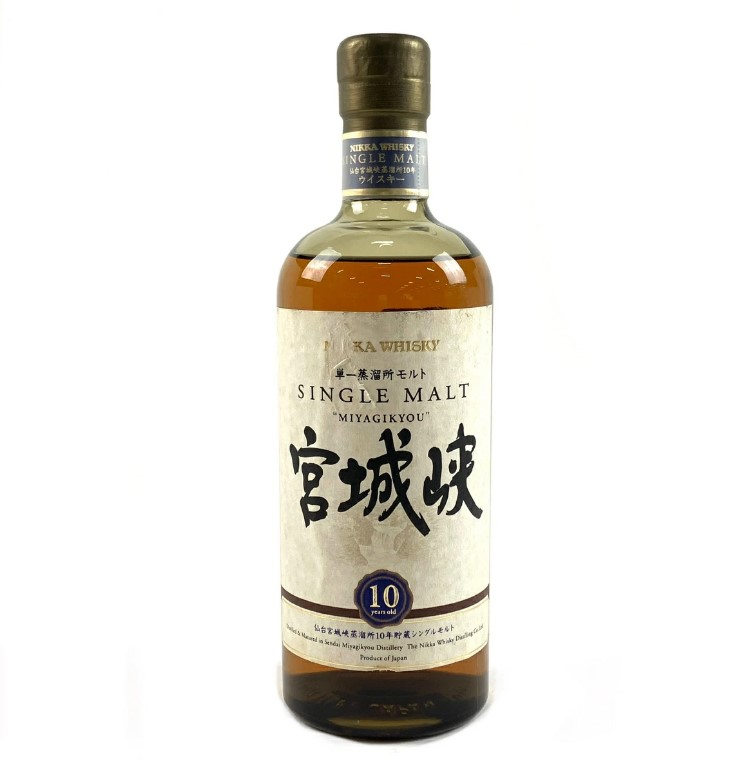 宮城狭10年 買取 なんば ｜ニッカ NIKKA 宮城峡 10年を高価買取しました。