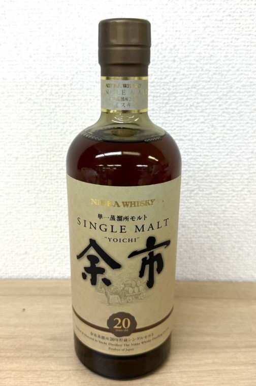 余市20年 買取 千葉 ｜NIKKA ニッカ 余市 20年 シングルモルト ウィスキーを
