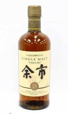 余市15年 買取 渋谷 ｜ニッカ 余市 15年 シングルモルト 700ml 45％を