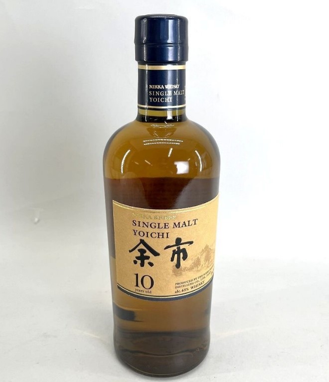 余市10年 買取 神戸三宮 ｜余市 10年 シングルモルト NIKKA ニッカ ウィスキー 700ml 新ラベルを