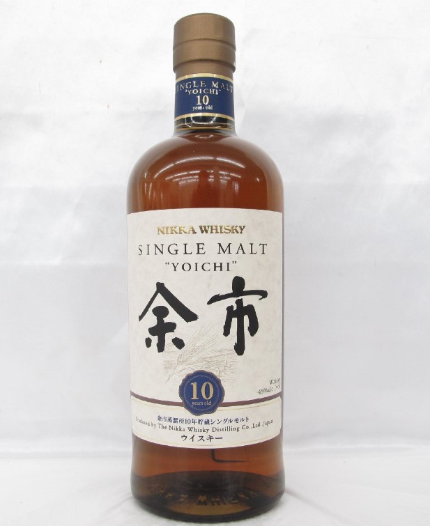 余市10年 買取 姫路 ｜【未開栓】NIKKA ニッカ シングルモルト 余市 10年 旧ラベル ウイスキーを