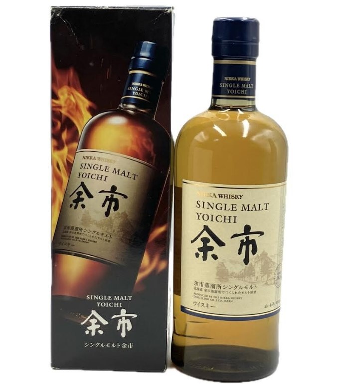 余市 NV 買取 麻布 ｜NIKKA ニッカ 余市 NV シングルモルト ウイスキー 700ml 45％ 箱付きを