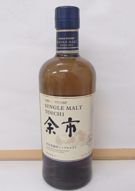 余市 NV 買取 神戸三宮 ｜ニッカ 余市 NV シングルモルト 700ml 45%を