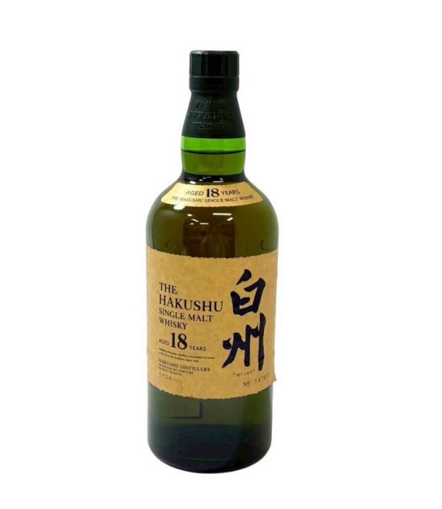 白州18年 買取 麻布 ｜【未開栓】SUNTORY/サントリー 白州 18年 SINGLE MALT シングルモルト 700ml 43%を