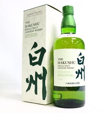白州 NV 買取 上野 ｜サントリー 白州 NV シングルモルト 700ml 43% 箱付き ジャパニーズを