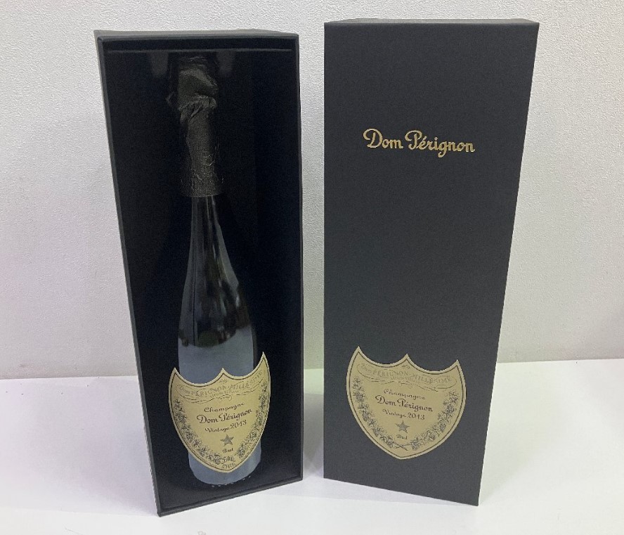 ドンペリ 白 買取 新宿 ｜ドン・ペリニヨン Dom Prignon 白 2013 箱付き 750ml 12.5%を